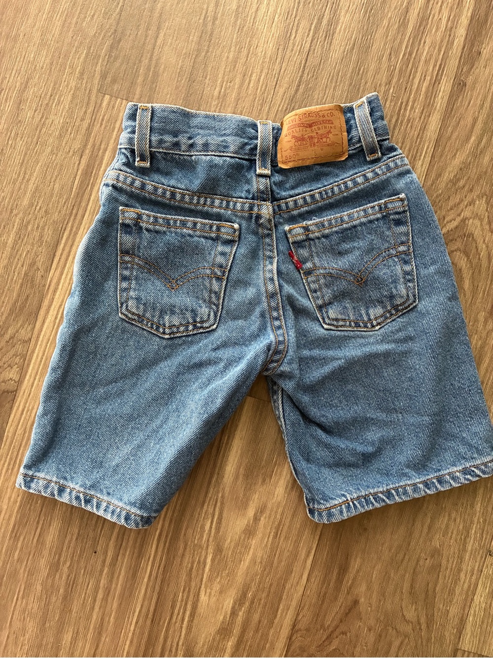 Levi's Light Blue Denim Jean Shorts